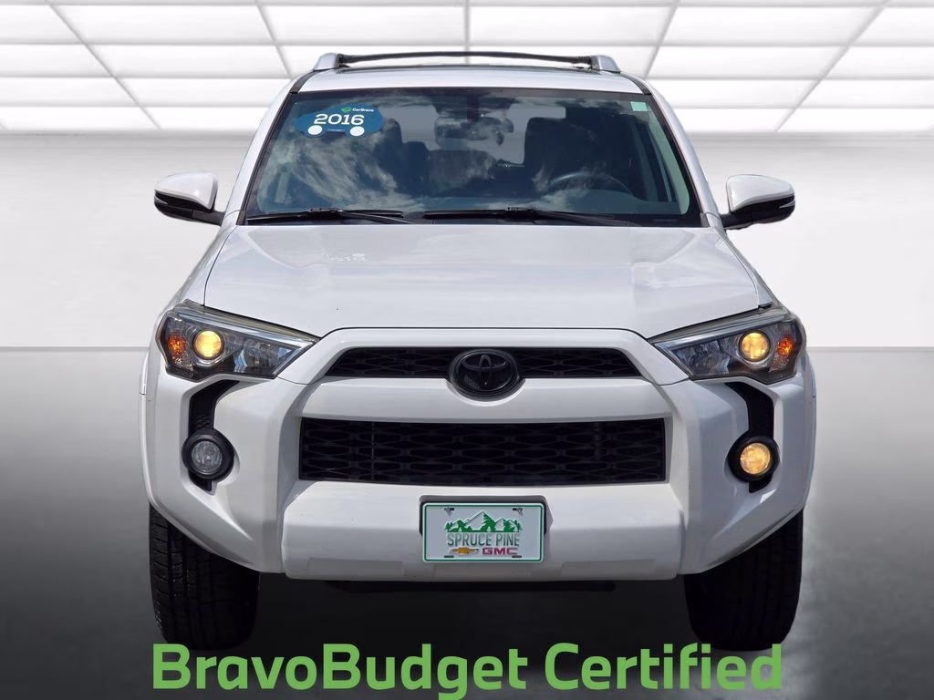 2016 Super White Toyota 4Runner SR5 Premium RWD SUV