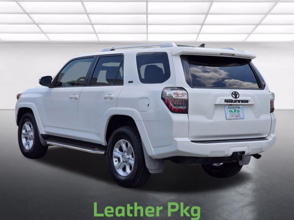 2016 Super White Toyota 4Runner SR5 Premium RWD SUV
