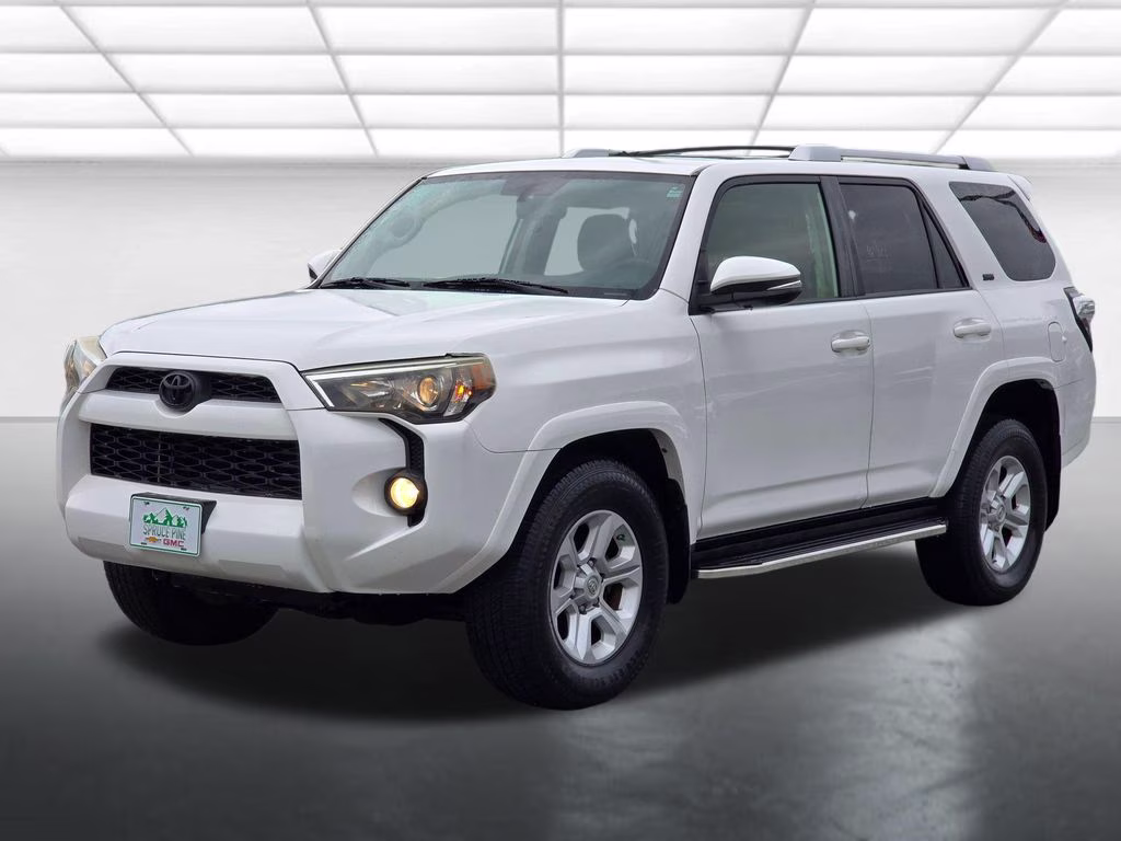 2016 Super White Toyota 4Runner SR5 Premium RWD SUV
