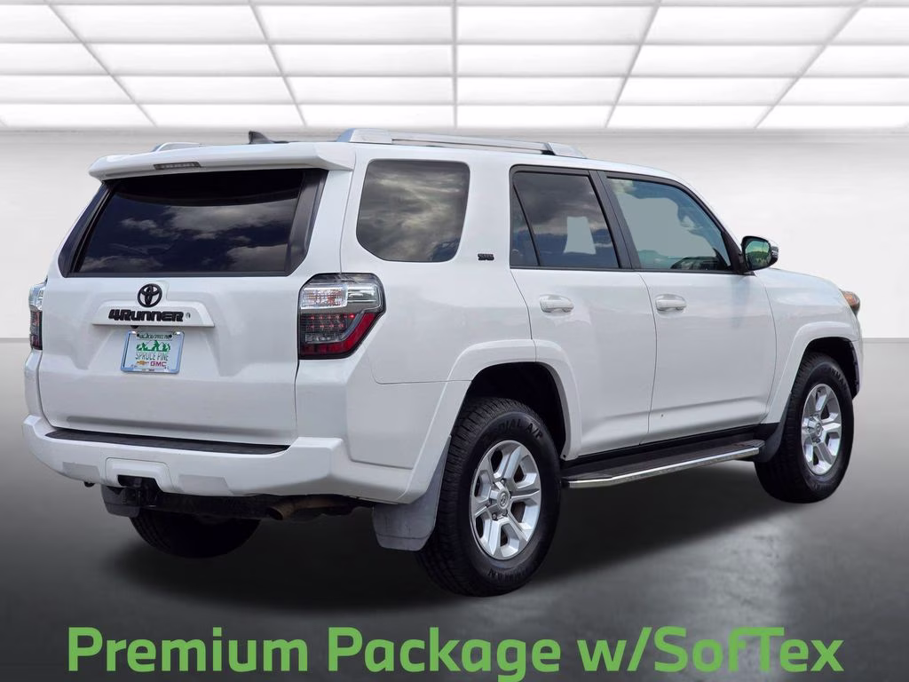 2016 Super White Toyota 4Runner SR5 Premium RWD SUV