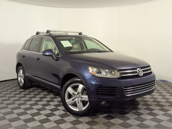 2012 Night Blue Metallic Volkswagen Touareg V6 TDI 4X4 SUV