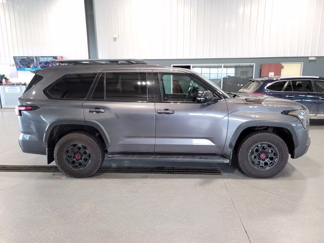 2023 Magnetic Gray Metallic Toyota Sequoia TRD Pro 4X4 SUV