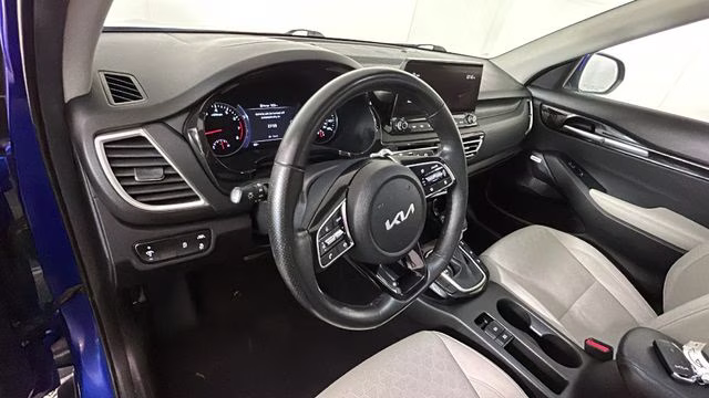2022 Blue Kia Seltos SX AWD SUV