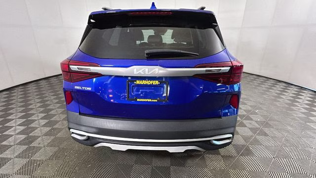 2022 Blue Kia Seltos SX AWD SUV