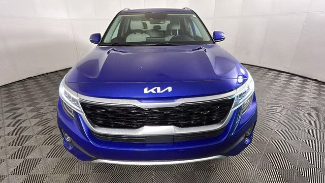 2022 Blue Kia Seltos SX AWD SUV