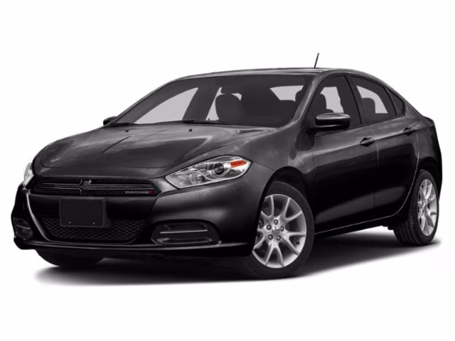 2015 Pitch Black Clearcoat Dodge Dart SXT FWD Sedan