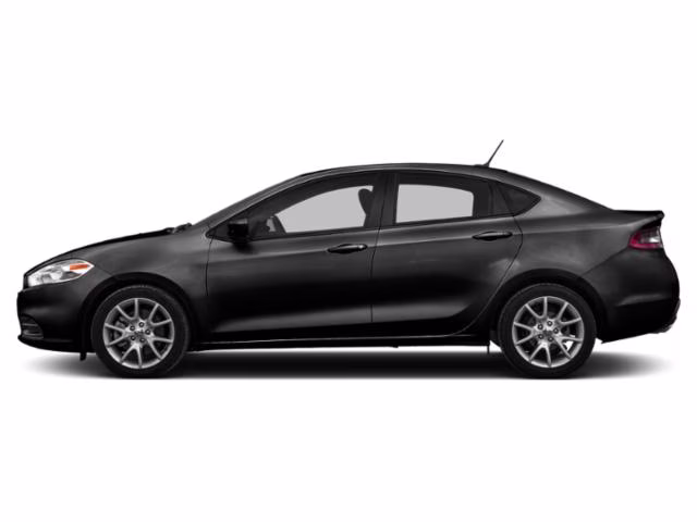 2015 Pitch Black Clearcoat Dodge Dart SXT FWD Sedan