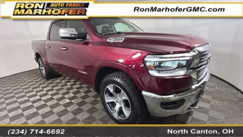 2022 Delmonico Red Pearlcoat Ram 1500 Laramie 4X4 Truck