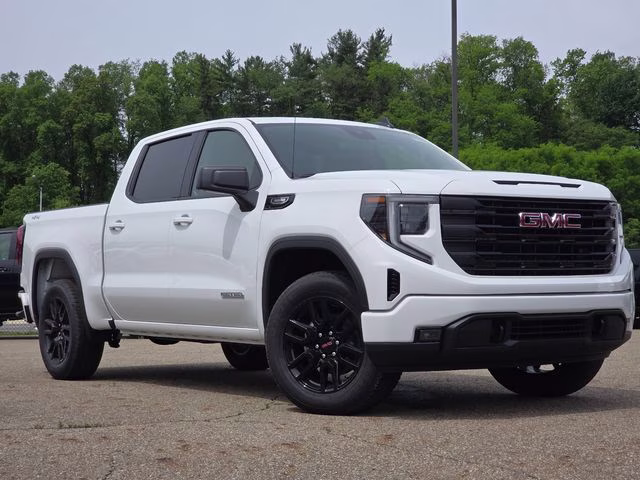 2026 Summit White GMC Sierra 1500 Elevation 4X4 Truck
