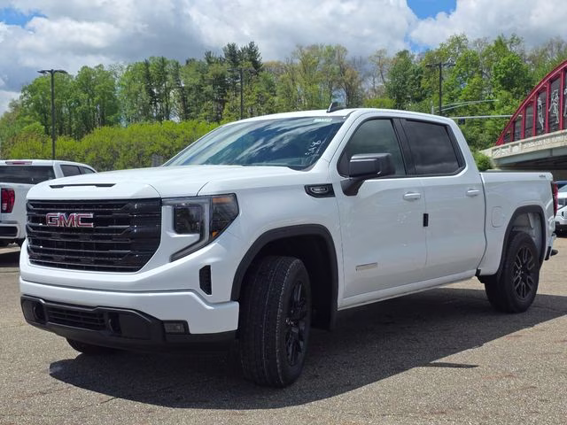 2026 Summit White GMC Sierra 1500 Elevation 4X4 Truck