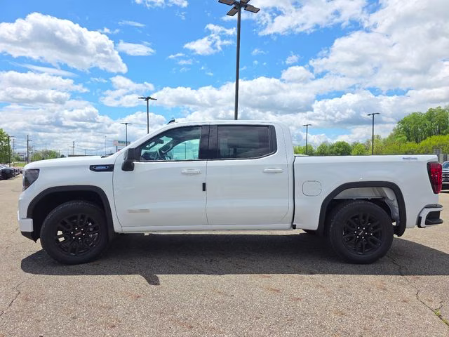 2026 Summit White GMC Sierra 1500 Elevation 4X4 Truck