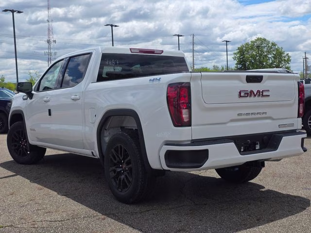2026 Summit White GMC Sierra 1500 Elevation 4X4 Truck