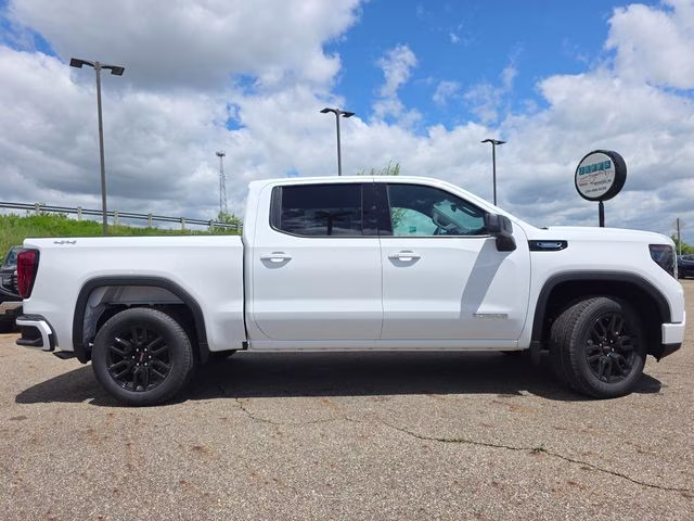 2026 Summit White GMC Sierra 1500 Elevation 4X4 Truck