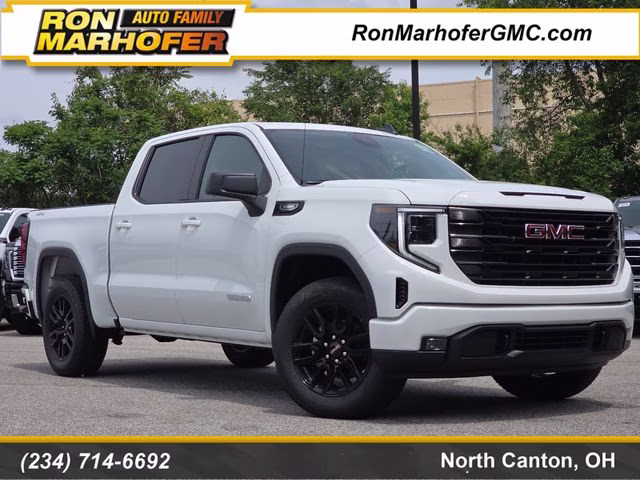 2026 Summit White GMC Sierra 1500 Elevation 4X4 Truck
