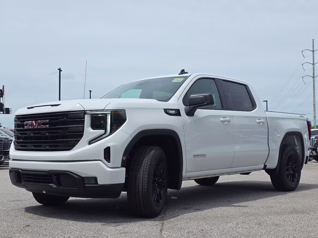 2026 Summit White GMC Sierra 1500 Elevation 4X4 Truck
