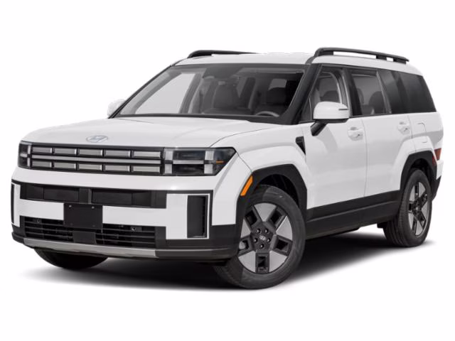 2026 Serenity White Hyundai Santa Fe Hybrid SEL FWD SUV