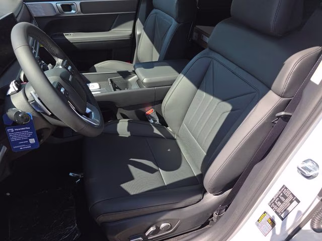 2026 Serenity White Hyundai Santa Fe Hybrid SEL FWD SUV
