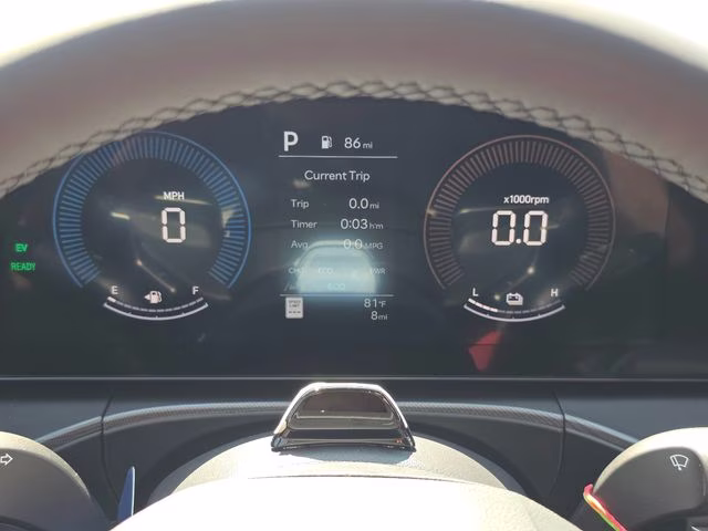 2026 Serenity White Hyundai Santa Fe Hybrid SEL FWD SUV