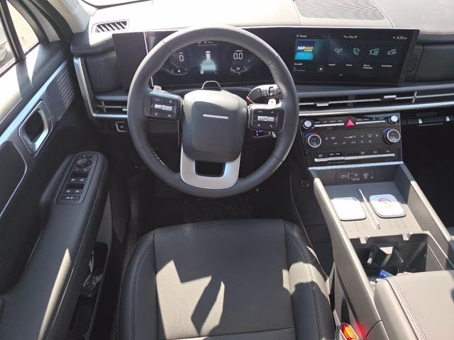 2026 Serenity White Hyundai Santa Fe Hybrid SEL FWD SUV