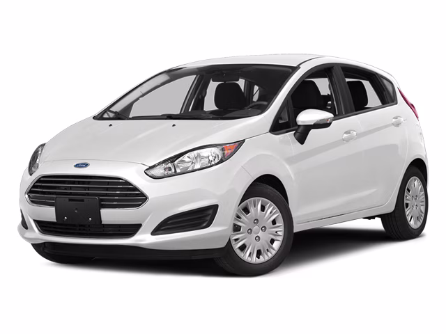 2014 Oxford White Ford Fiesta SE FWD Hatchback