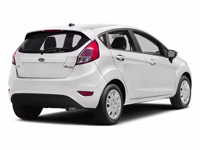 2014 Oxford White Ford Fiesta SE FWD Hatchback
