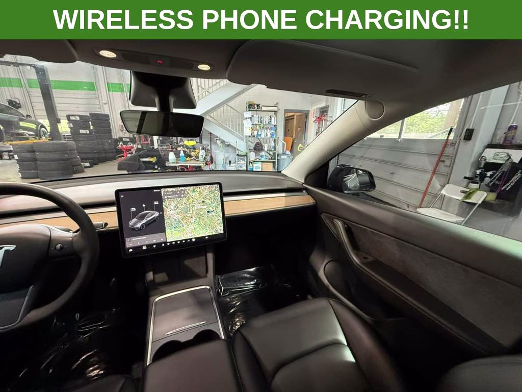 2021 Gray Tesla Model Y Long Range AWD SUV