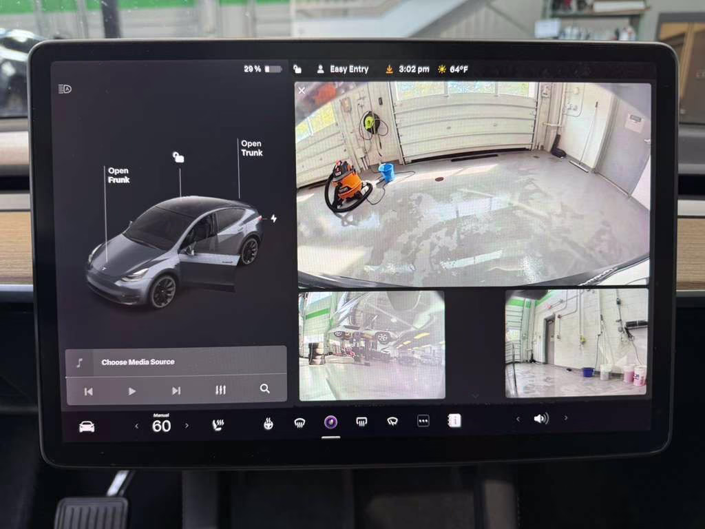2021 Gray Tesla Model Y Long Range AWD SUV