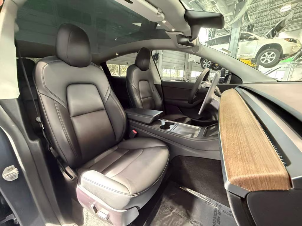 2021 Gray Tesla Model Y Long Range AWD SUV