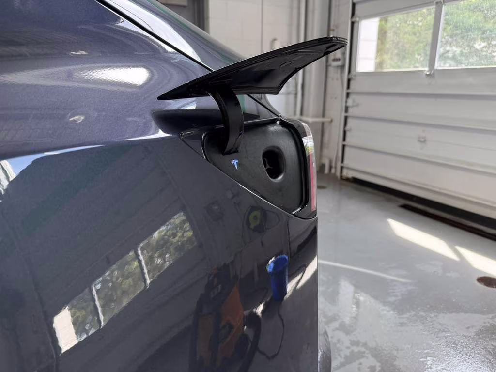 2021 Gray Tesla Model Y Long Range AWD SUV