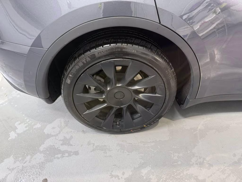 2021 Gray Tesla Model Y Long Range AWD SUV
