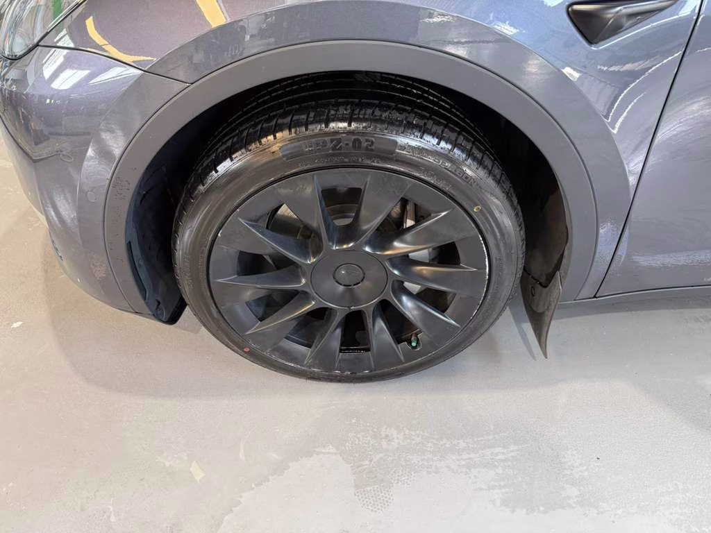 2021 Gray Tesla Model Y Long Range AWD SUV