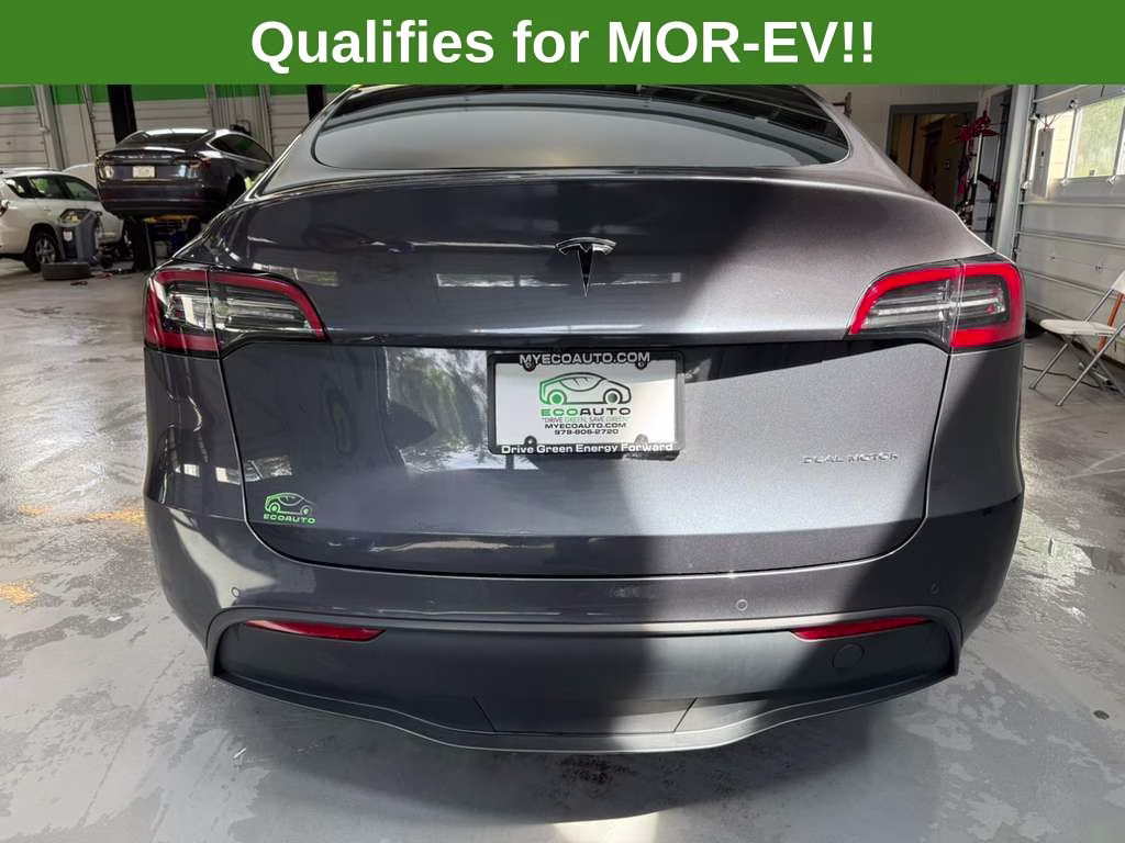 2021 Gray Tesla Model Y Long Range AWD SUV