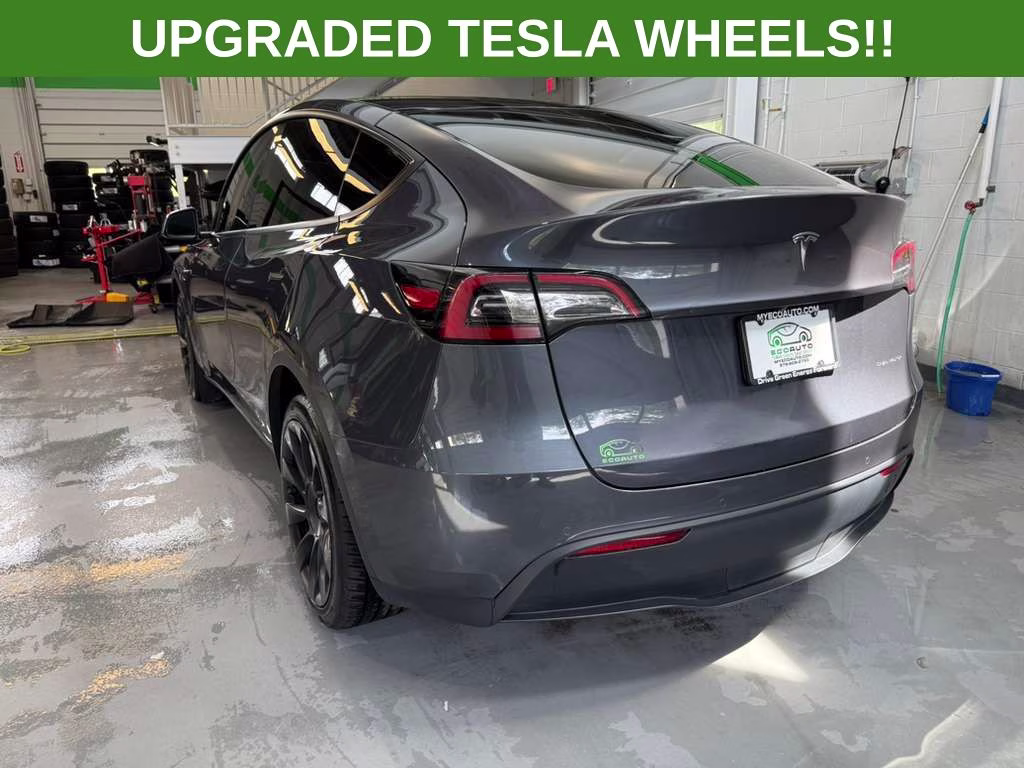 2021 Gray Tesla Model Y Long Range AWD SUV