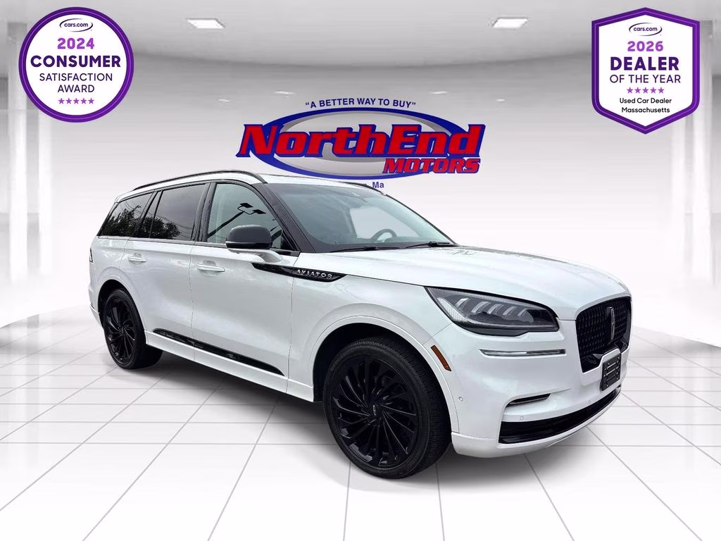 2022 White Metallic Lincoln Aviator Reserve AWD SUV