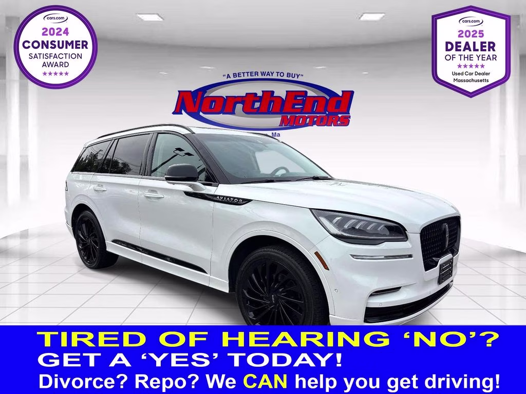 2022 White Metallic Lincoln Aviator Reserve AWD SUV