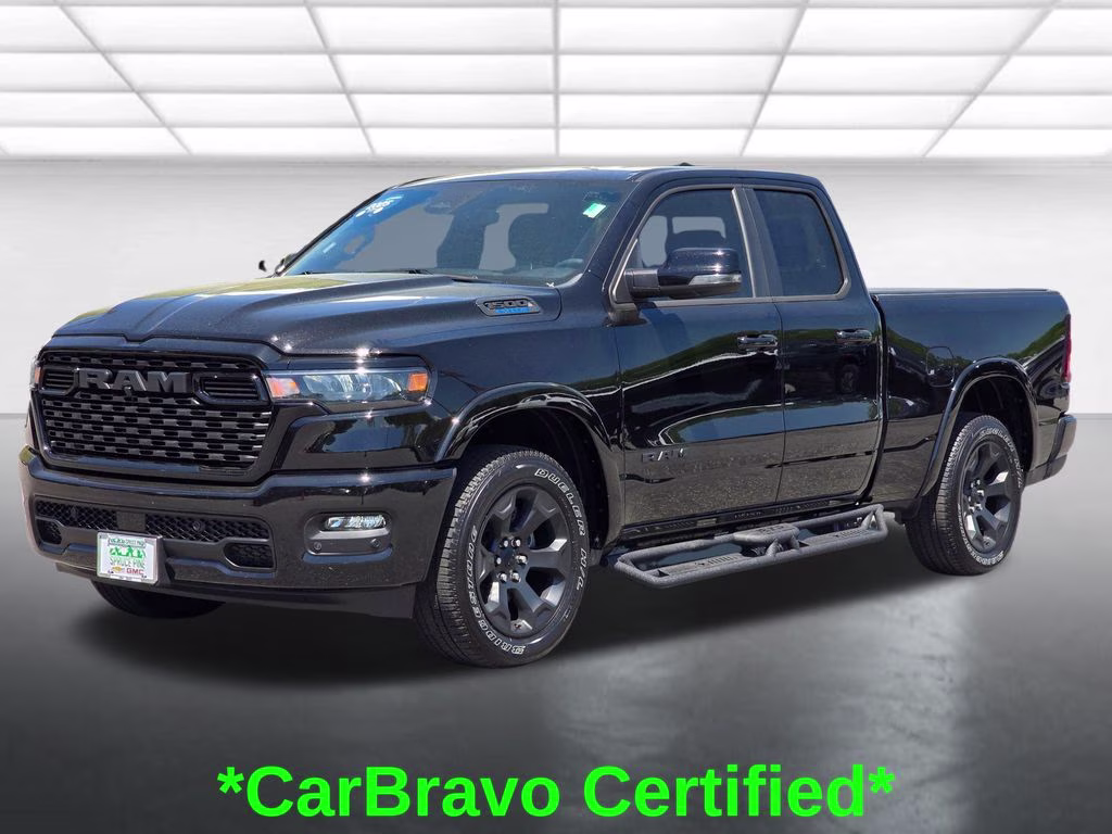 2025 Diamond Black Crystal Pearlcoat Ram 1500 Big Horn/Lone Star 4X4 Truck