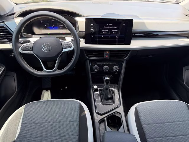 2025 Deep Black Volkswagen Taos 1.5T S FWD SUV