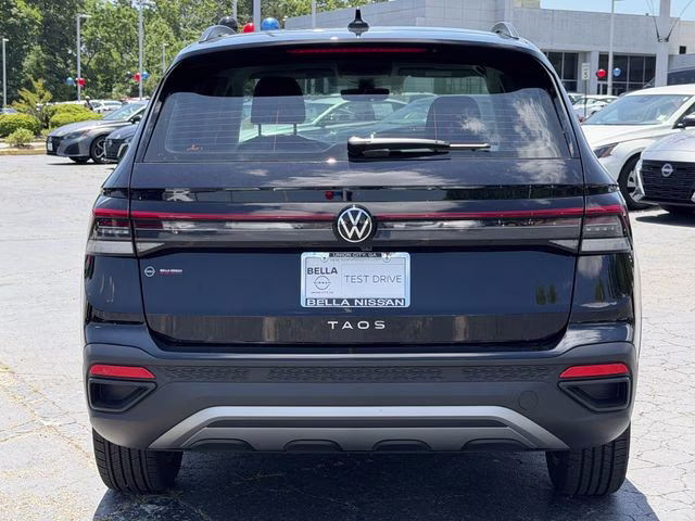 2025 Deep Black Volkswagen Taos 1.5T S FWD SUV