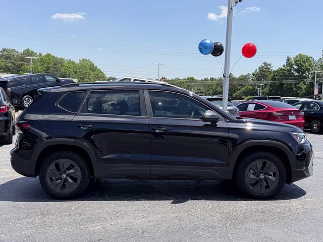2025 Deep Black Volkswagen Taos 1.5T S FWD SUV