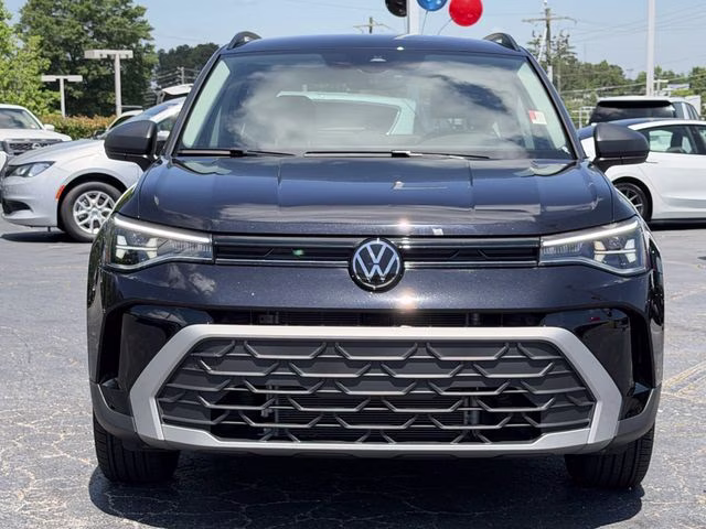 2025 Deep Black Volkswagen Taos 1.5T S FWD SUV