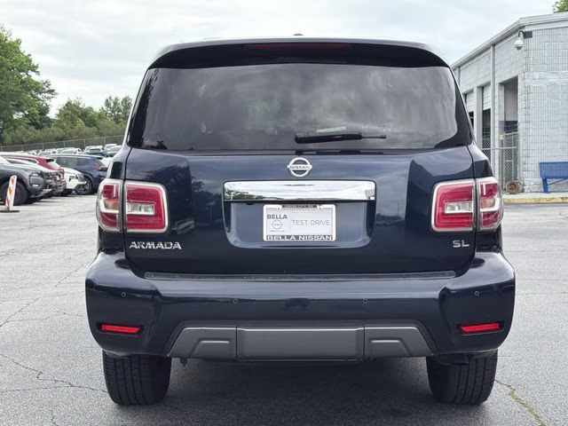 2019 Hermosa Blue Pearl Nissan Armada SL RWD SUV
