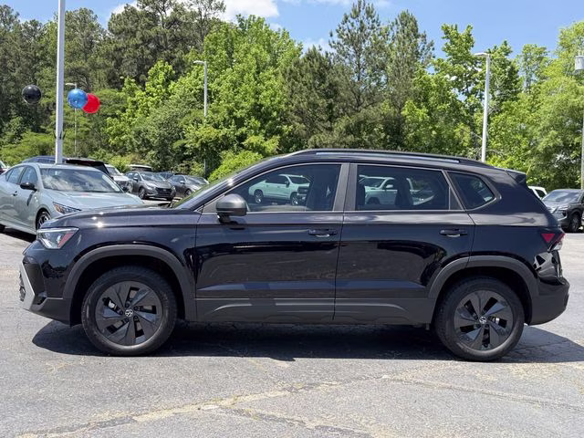 2025 Deep Black Volkswagen Taos 1.5T S FWD SUV