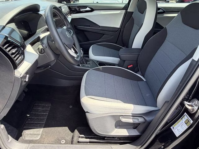 2025 Deep Black Volkswagen Taos 1.5T S FWD SUV