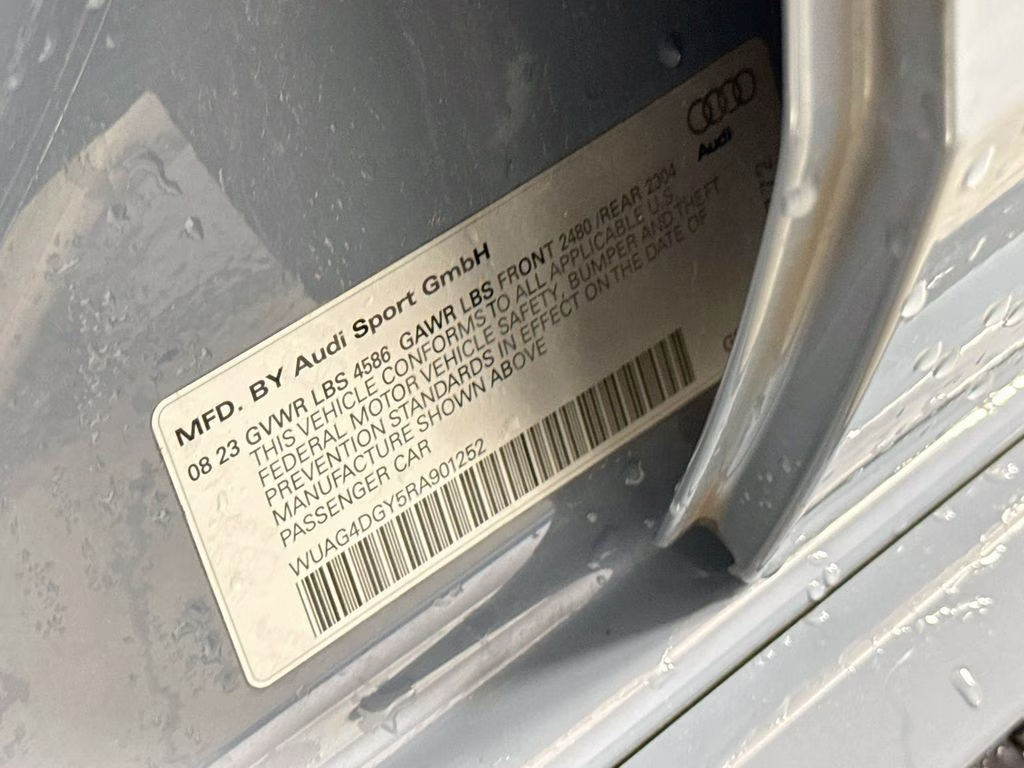 2024 Gray Audi RS 3 2.5T AWD Sedan