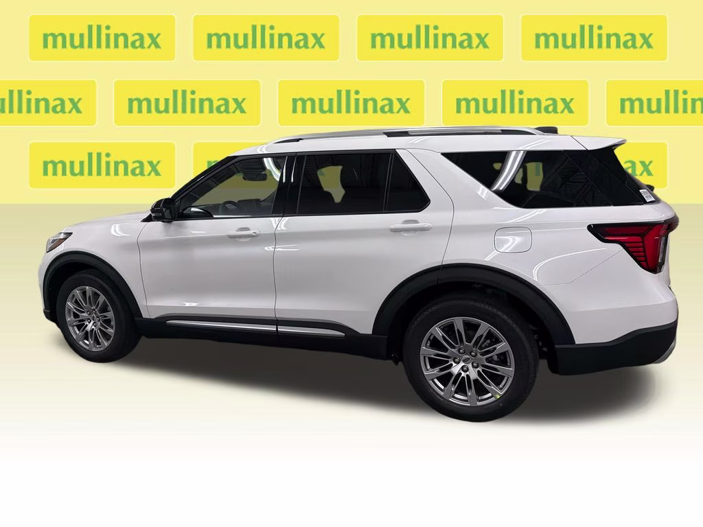 2026 STAR WHITE TRI-COAT Ford Explorer Platinum RWD SUV