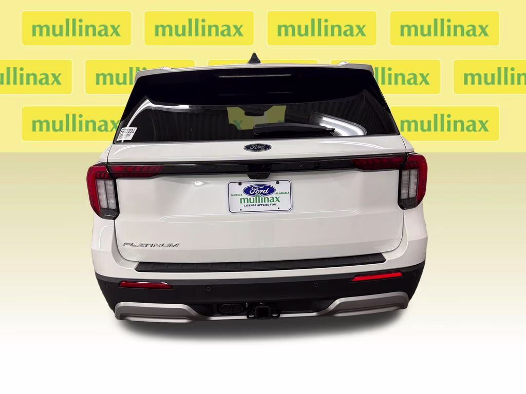 2026 STAR WHITE TRI-COAT Ford Explorer Platinum RWD SUV