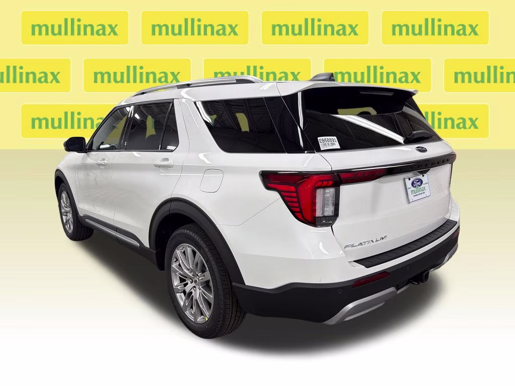 2026 STAR WHITE TRI-COAT Ford Explorer Platinum RWD SUV