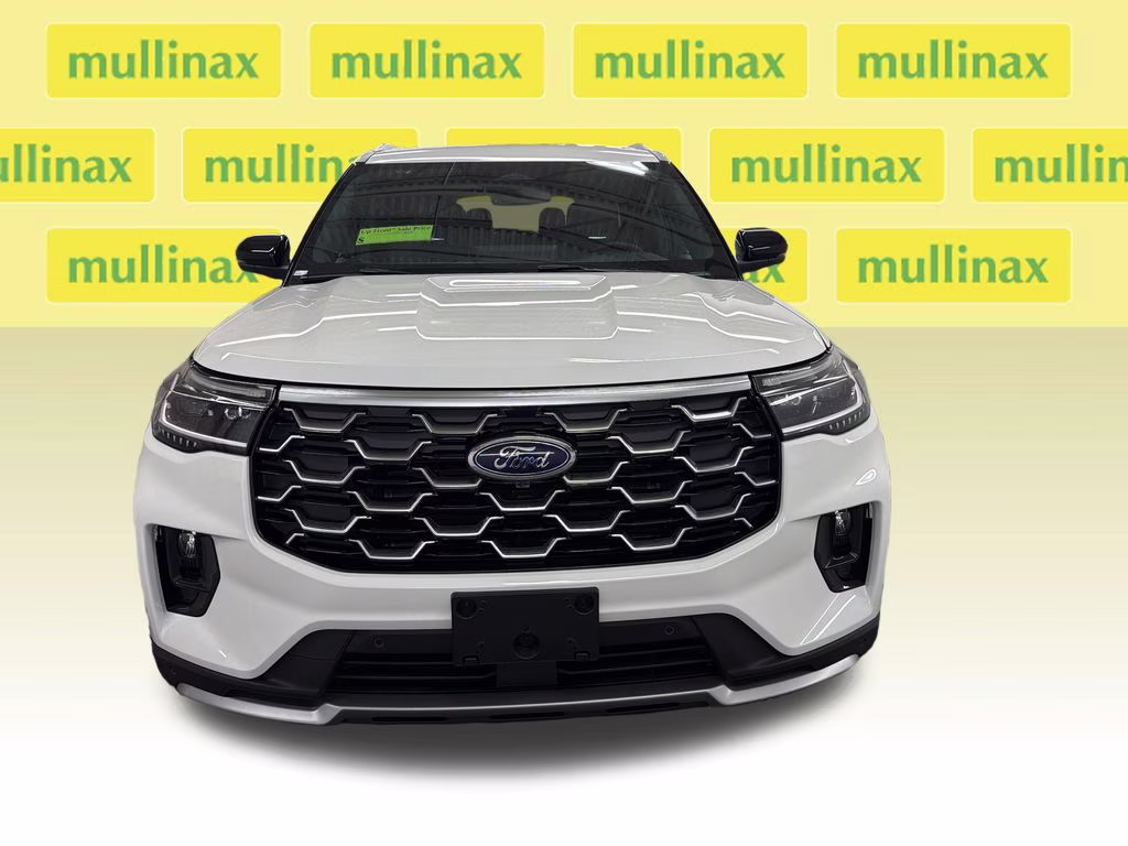 2026 STAR WHITE TRI-COAT Ford Explorer Platinum RWD SUV