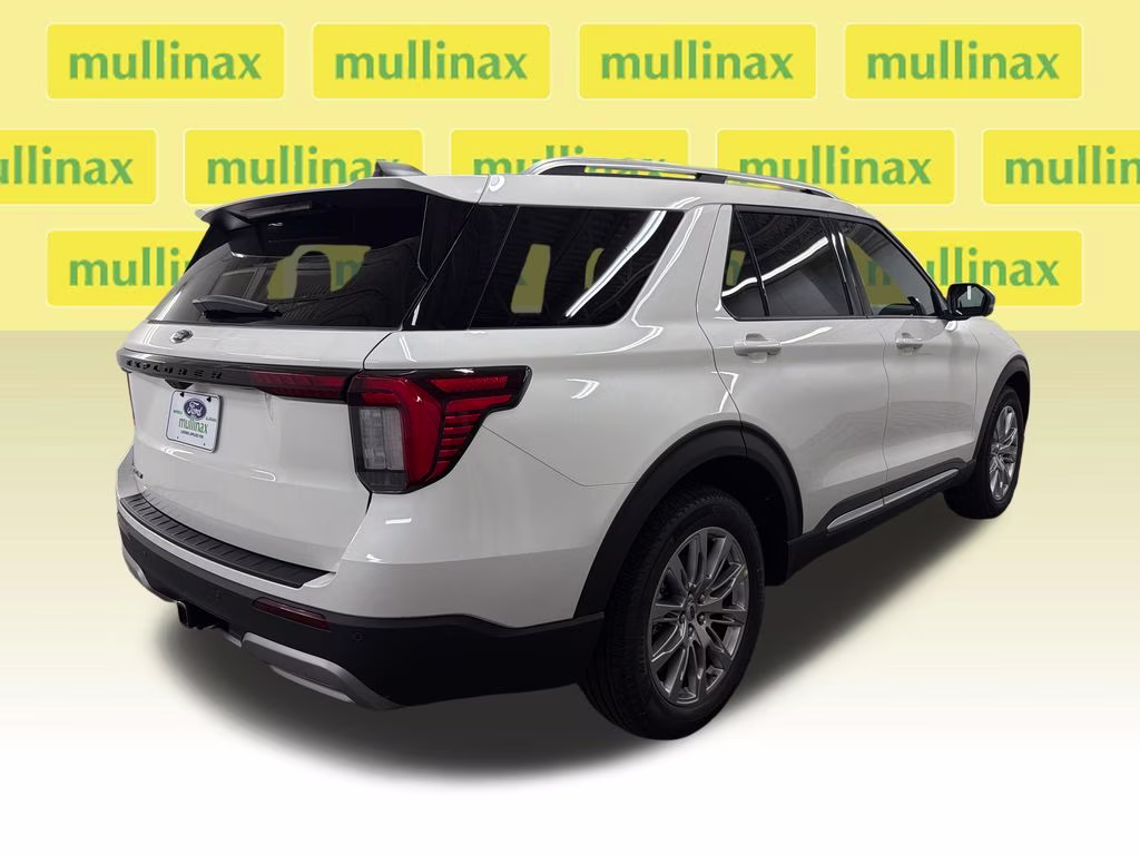 2026 STAR WHITE TRI-COAT Ford Explorer Platinum RWD SUV