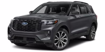 2026 STAR WHITE TRI-COAT Ford Explorer Platinum RWD SUV